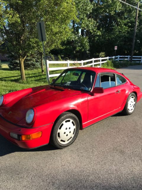 1989 GP white Porsche 964 Coupe
