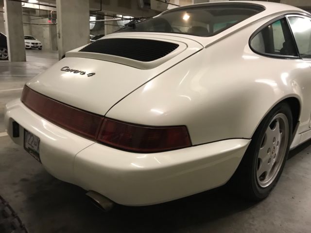 1989 GP white Porsche 964 Coupe