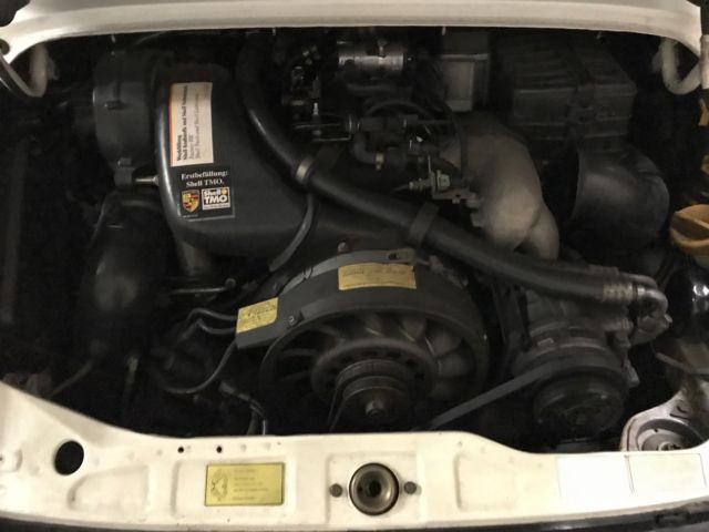 1989 GP white Porsche 964 Coupe