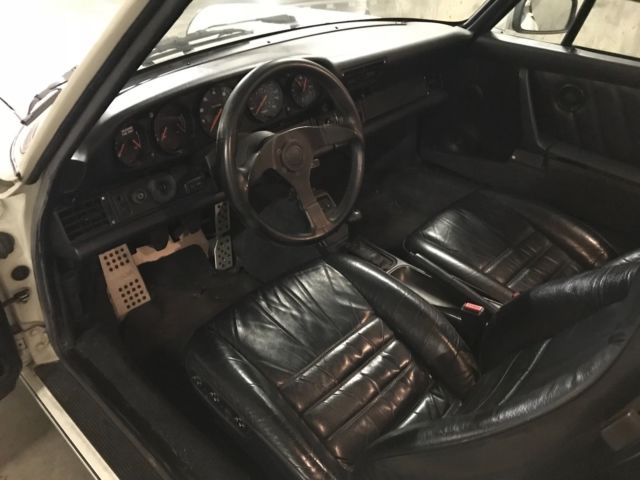 1989 GP white Porsche 964 Coupe