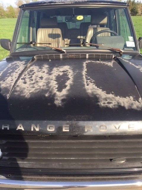 1989 Black Land Rover Range Rover SUV