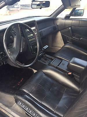 1989 Blue Cadillac Allante Convertible