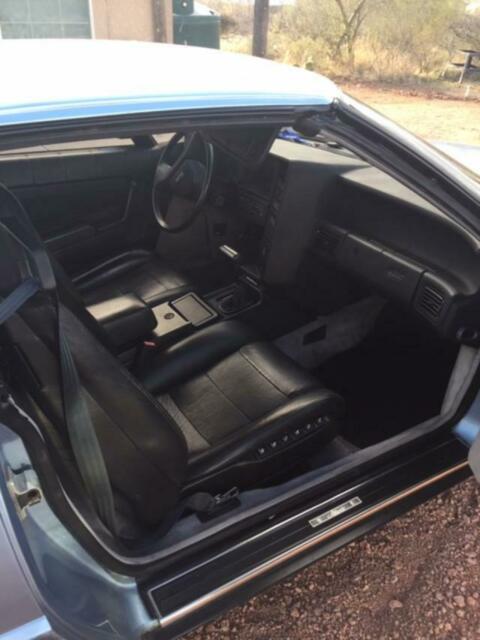 1989 Blue Cadillac Allante Convertible