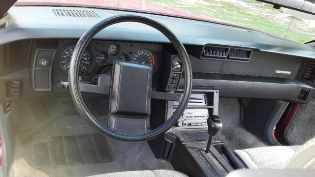 1989 Red Chevrolet Camaro Coupe