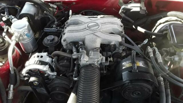 1989 Red Chevrolet Camaro Coupe