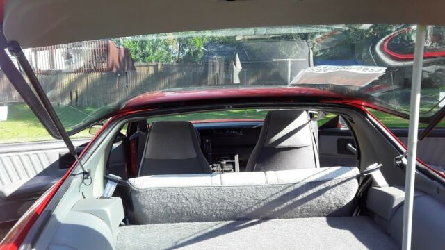 1989 Red Chevrolet Camaro Coupe