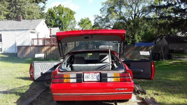 1989 Red Chevrolet Camaro Coupe