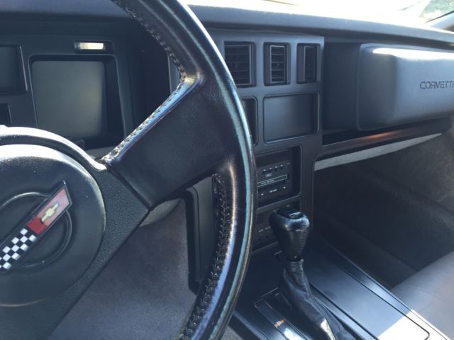 1989 Red Chevrolet Corvette Coupe
