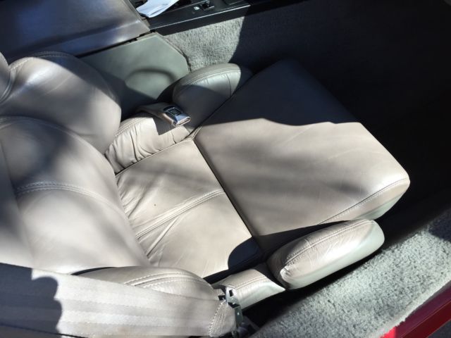 1989 Red Chevrolet Corvette Coupe