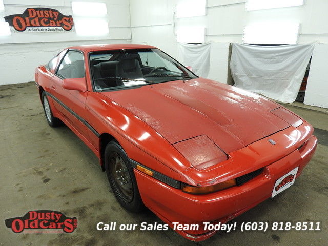 1989 Red Toyota Supra Coupe