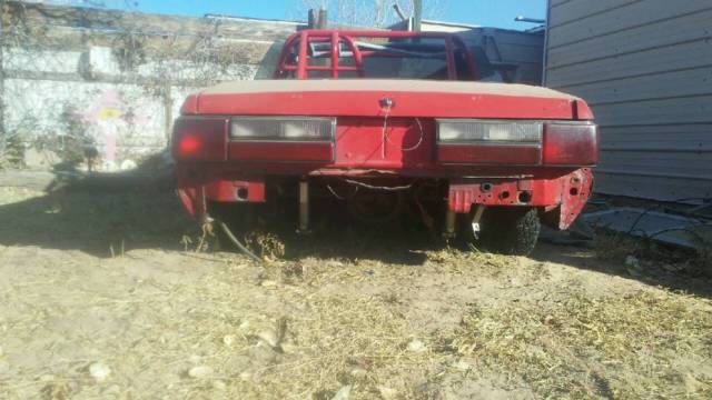 1989 Red Ford Mustang Convertible