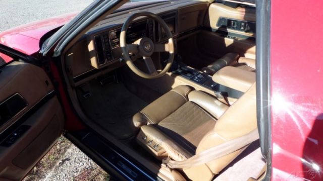 1989 Red Buick Reatta Coupe