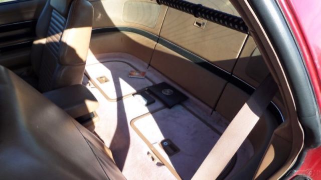 1989 Red Buick Reatta Coupe