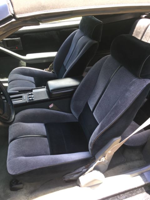 1989 Black Chevrolet Camaro Convertible