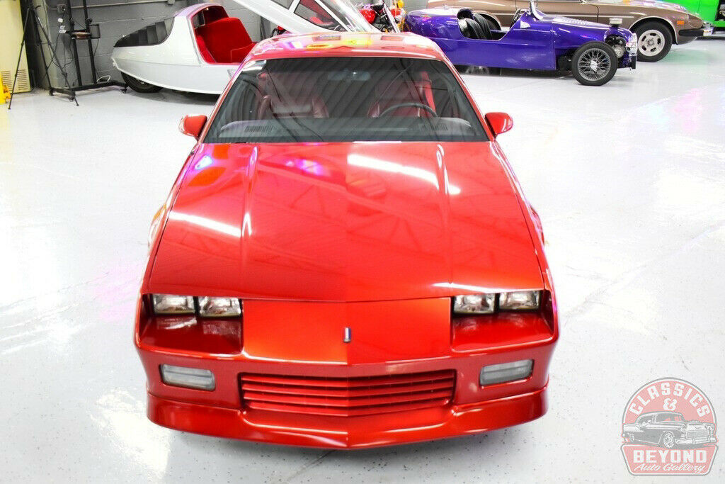 1989 Red Chevrolet Camaro
