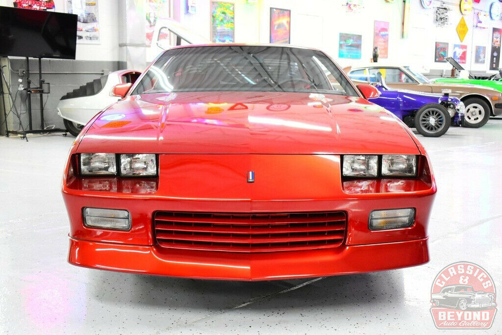 1989 Red Chevrolet Camaro