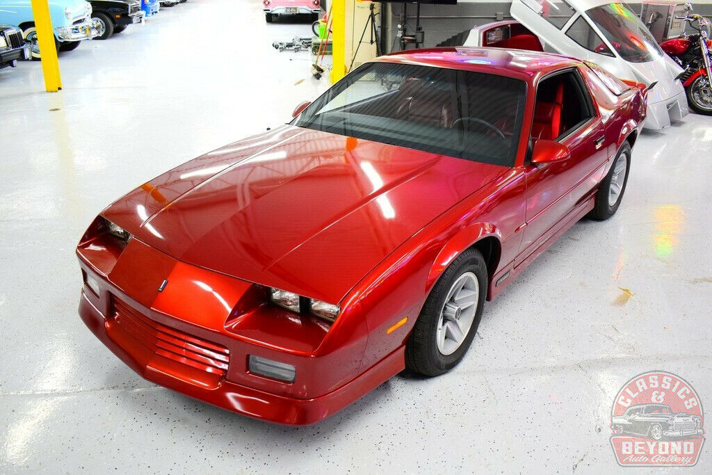 1989 Red Chevrolet Camaro