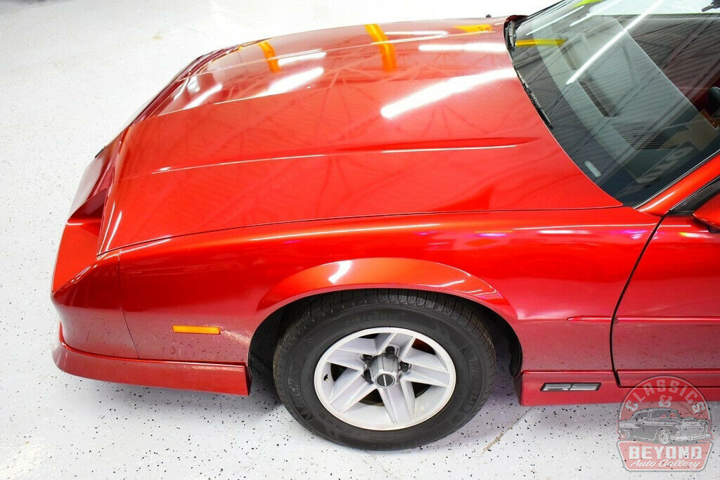 1989 Red Chevrolet Camaro