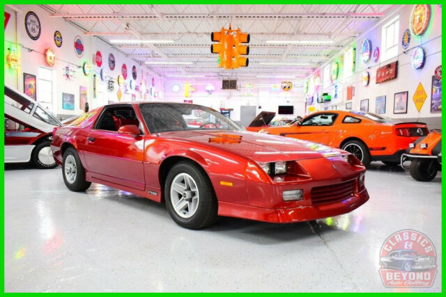 1989 Red Chevrolet Camaro Hatchback