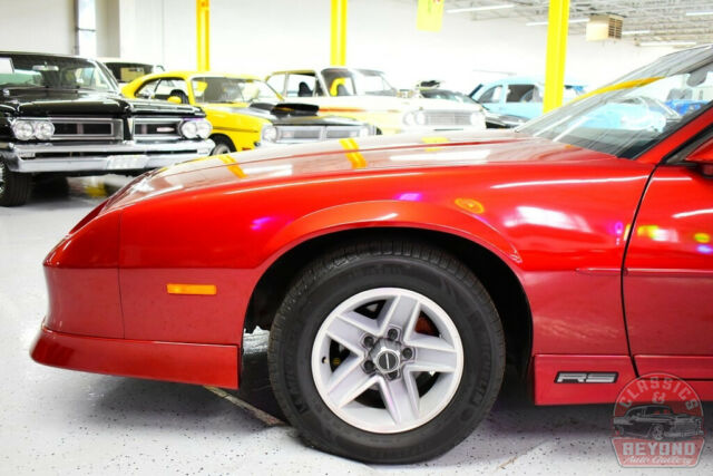 1989 Red Chevrolet Camaro Hatchback