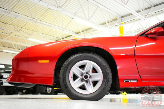 1989 Red Chevrolet Camaro Hatchback