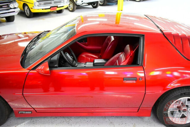 1989 Red Chevrolet Camaro Hatchback