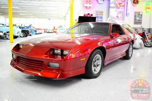 1989 Red Chevrolet Camaro Hatchback