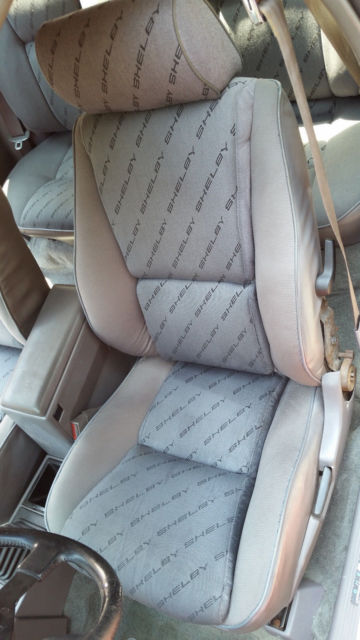 1989 Red Dodge Shadow Coupe