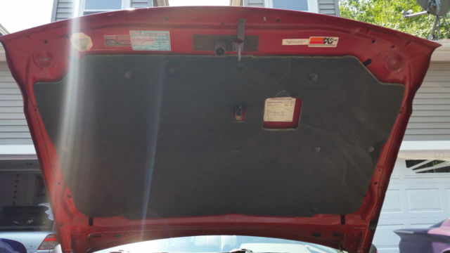 1989 Red Dodge Shadow Coupe