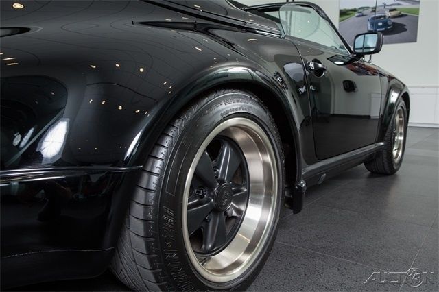 1989 Black Porsche 911 Convertible