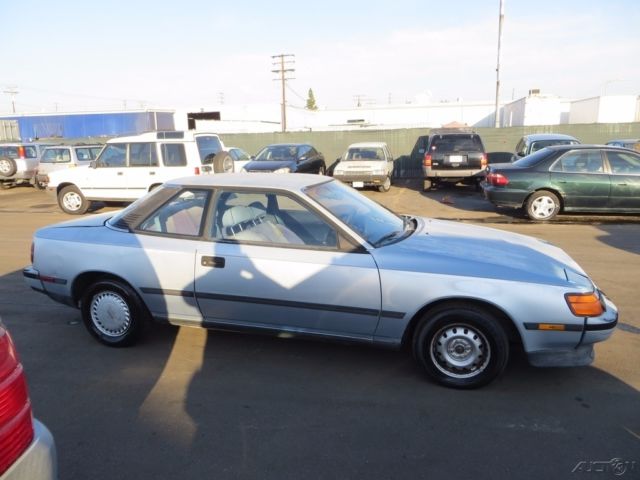 1989 Blue Toyota Celica Coupe