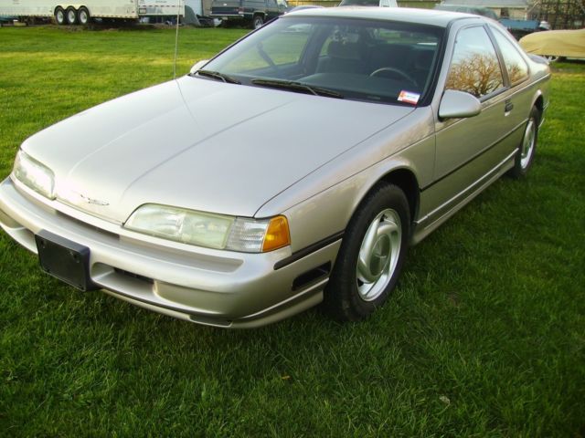 1989 Silver Ford Thunderbird Coupe