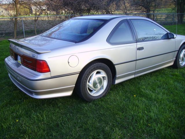 1989 Silver Ford Thunderbird Coupe