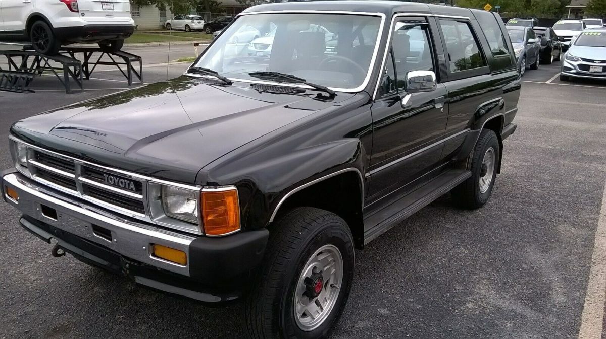 1989 Black Toyota 4Runner SUV