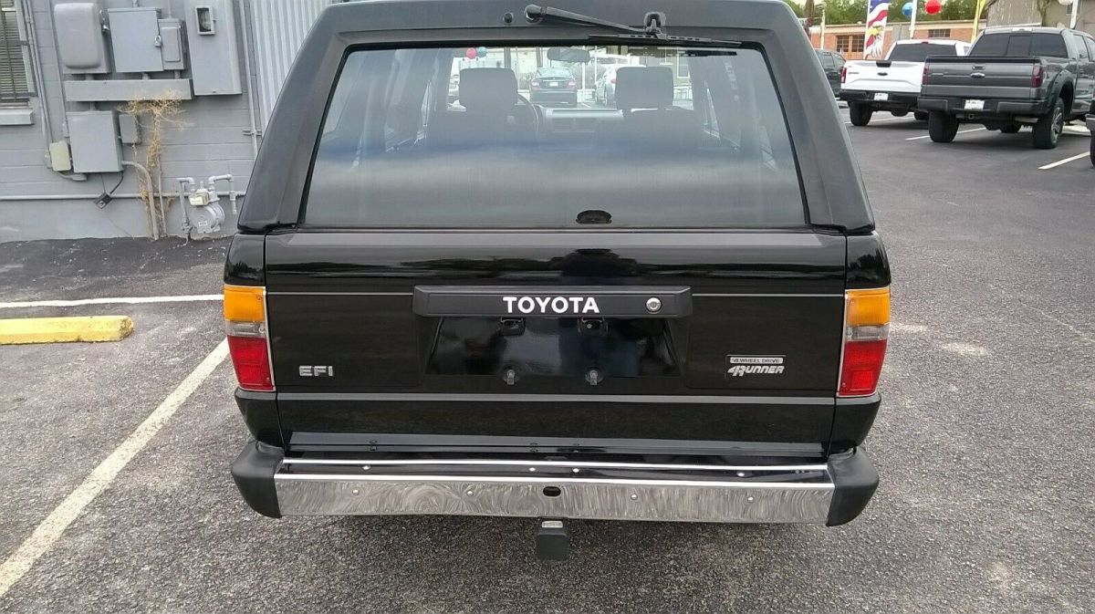 1989 Black Toyota 4Runner SUV