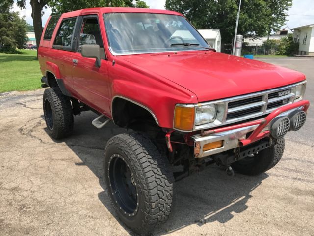 1989 Red Toyota 4Runner SUV