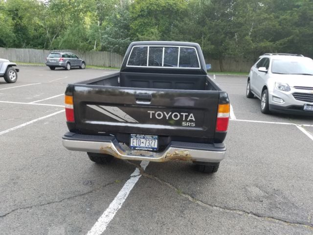 1989 Black Toyota Tacoma Extended Cab Pickup