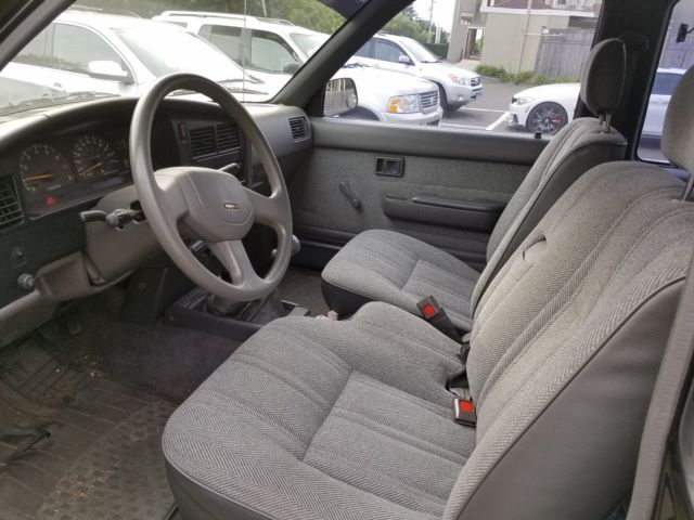 1989 Black Toyota Tacoma Extended Cab Pickup