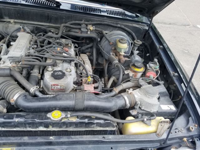 1989 Black Toyota Tacoma Extended Cab Pickup