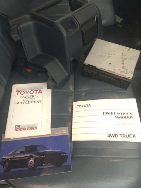 1989 Blue Toyota Pickup Crew Cab Pickup