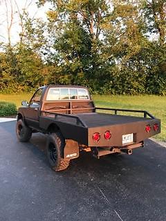 1989 Blue Toyota Pickup Crew Cab Pickup
