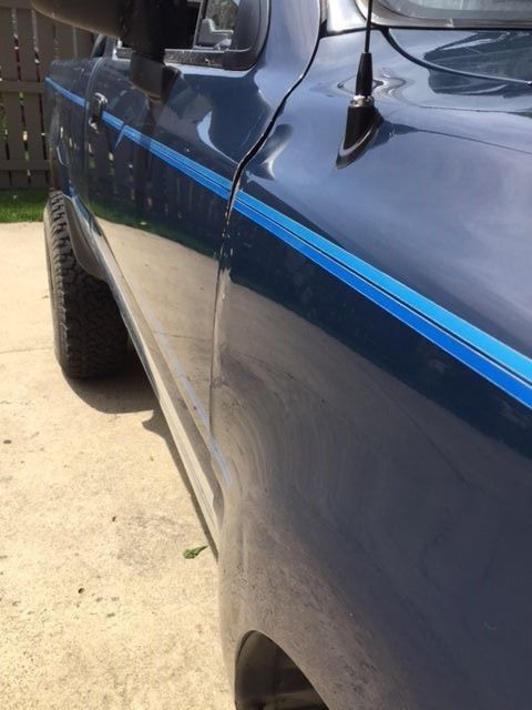 1989 Blue Toyota Pickup Crew Cab Pickup