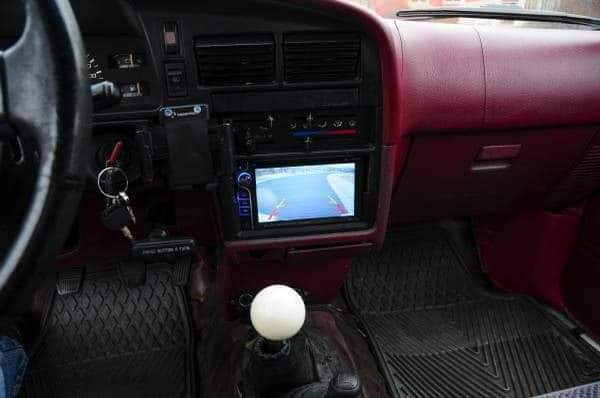 1989 Black Toyota Pickup Standard Cab Pickup