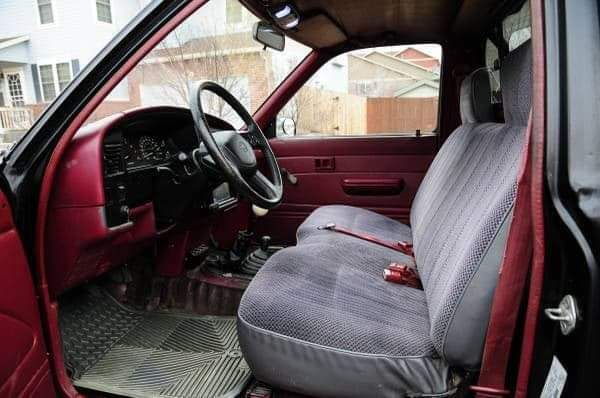 1989 Black Toyota Pickup Standard Cab Pickup