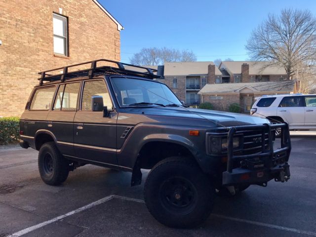 1989 Gray Toyota Land Cruiser Wagon