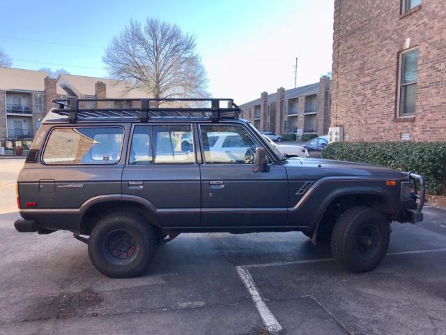 1989 Gray Toyota Land Cruiser Wagon