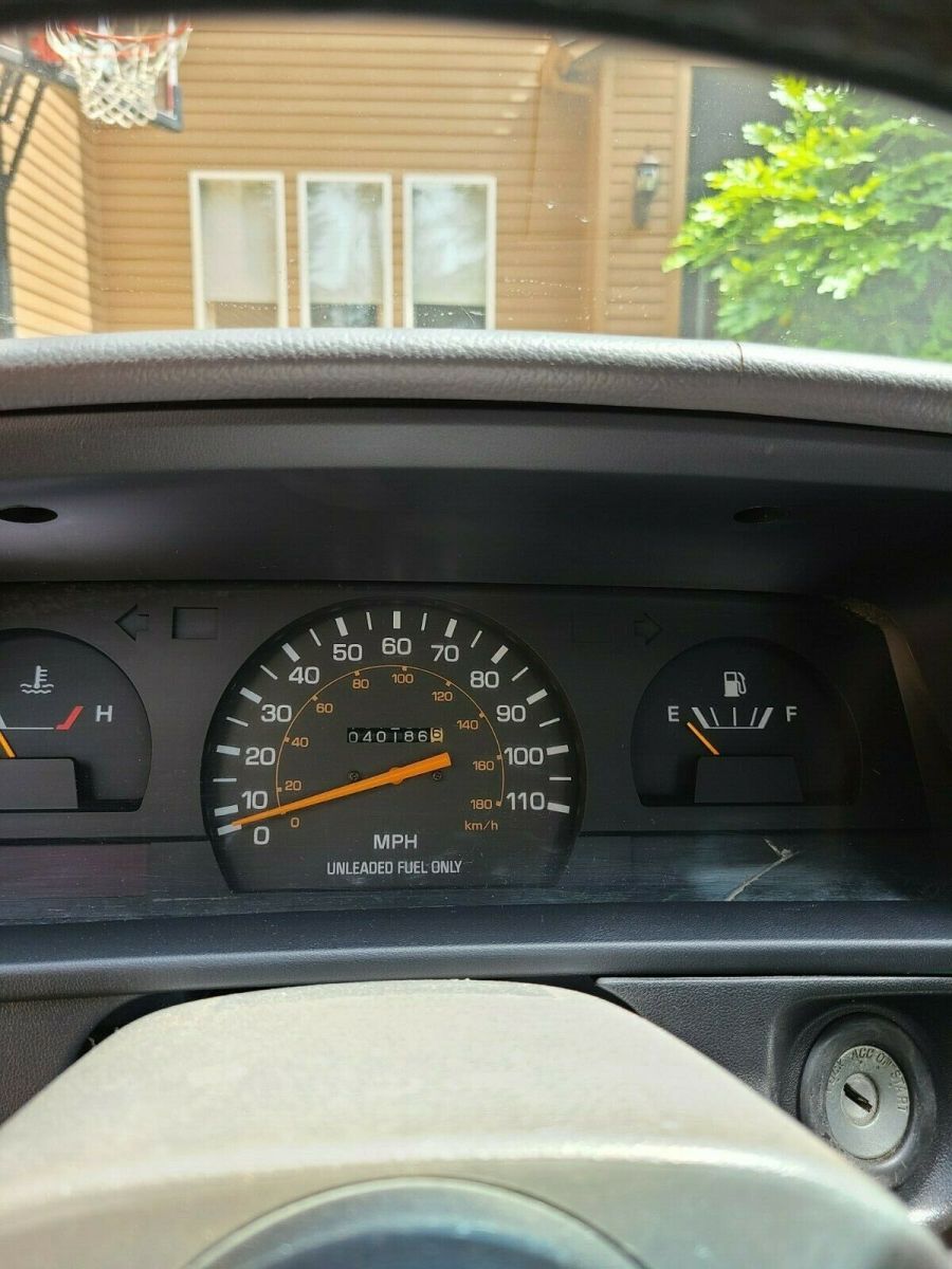 1989 Black Toyota Hilux Standard Cab Pickup