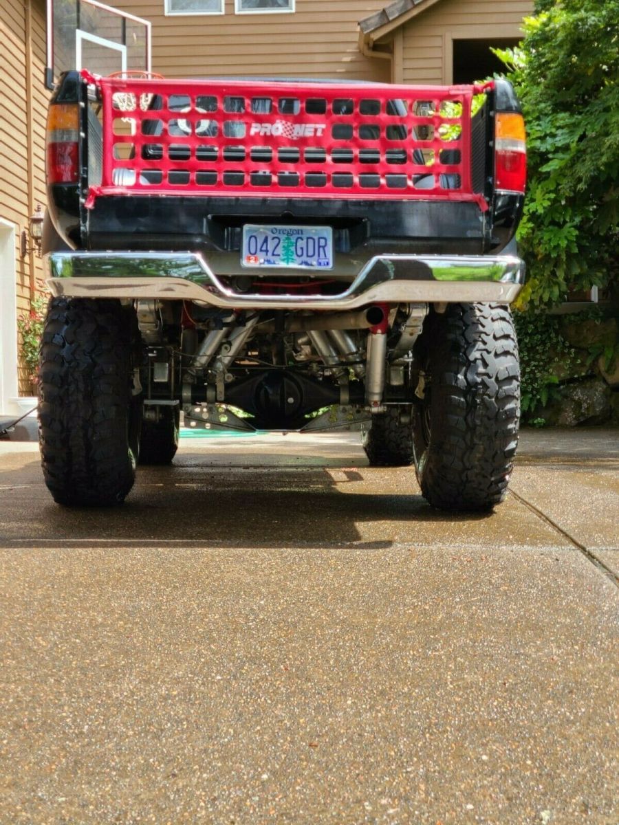 1989 Black Toyota Hilux Standard Cab Pickup