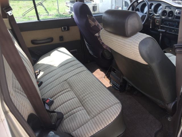 1989 Tan Toyota Land Cruiser SUV