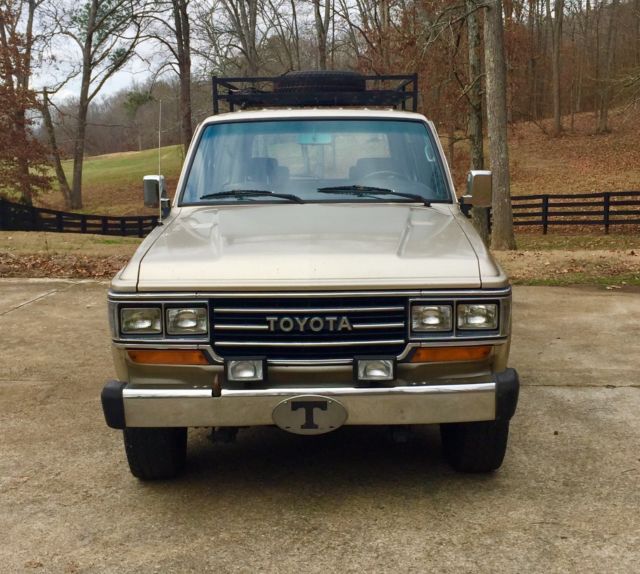1989 04G8 Beige Metallic Toyota Land Cruiser Hatchback